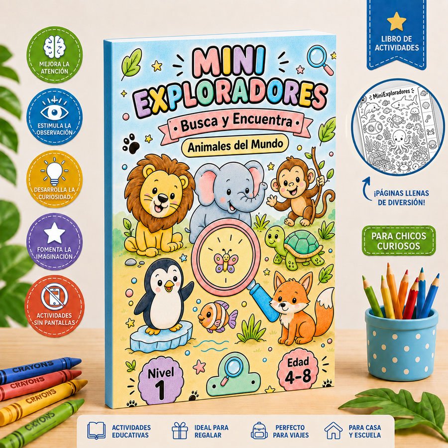 Libro MiniExploradores Nivel 1