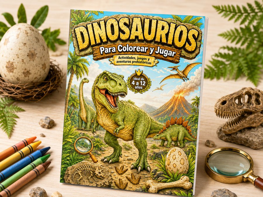 Libro Dinosaurios MiniExploradores